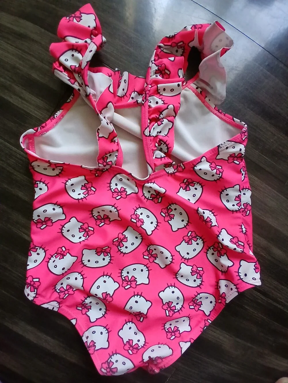 Hello Kitty One Piece Bathing Suit- 6T/6
